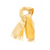 Titto - Walter - sjaal geel bicolore -  zachte kwaliteit